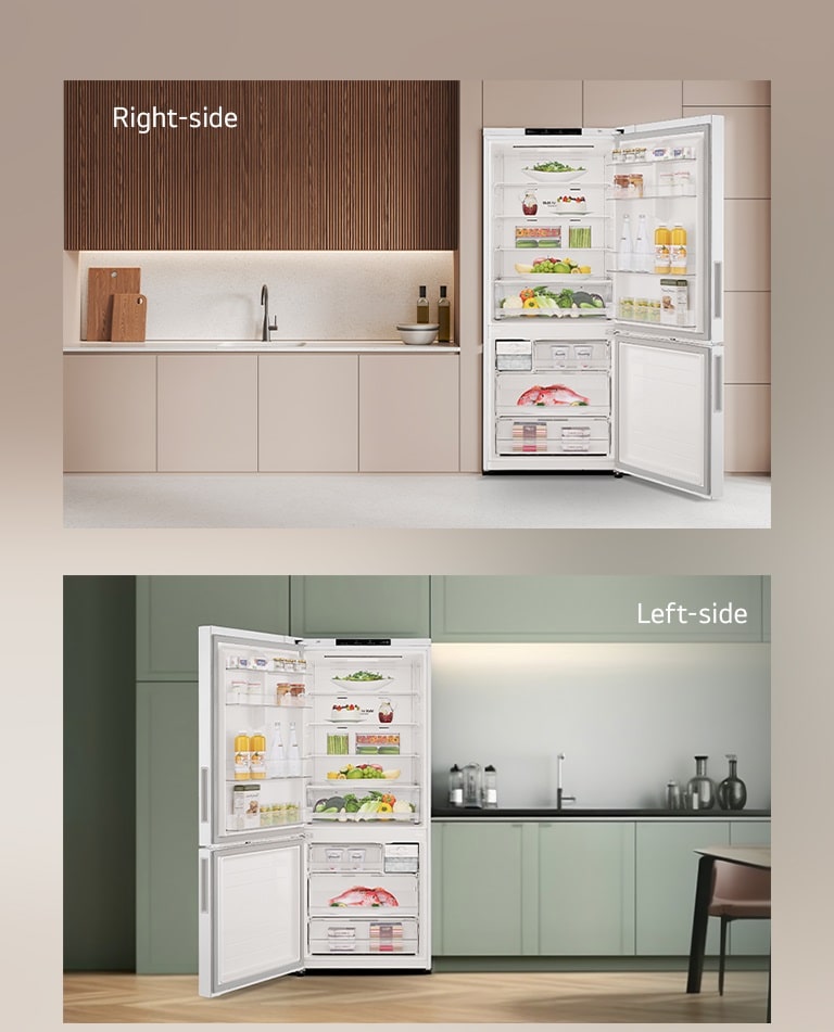 Adjust your fridge & freezer door not your kitchen